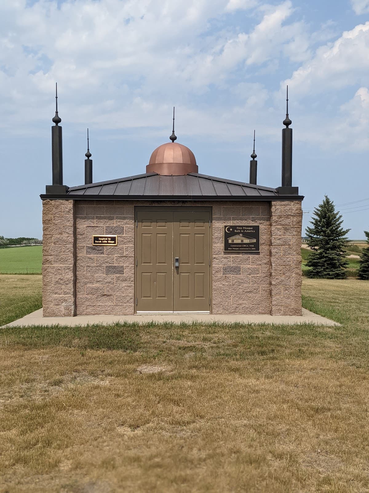 Oldest Mosque in the U.S., 87th Avenue Northwest, Ross, ND